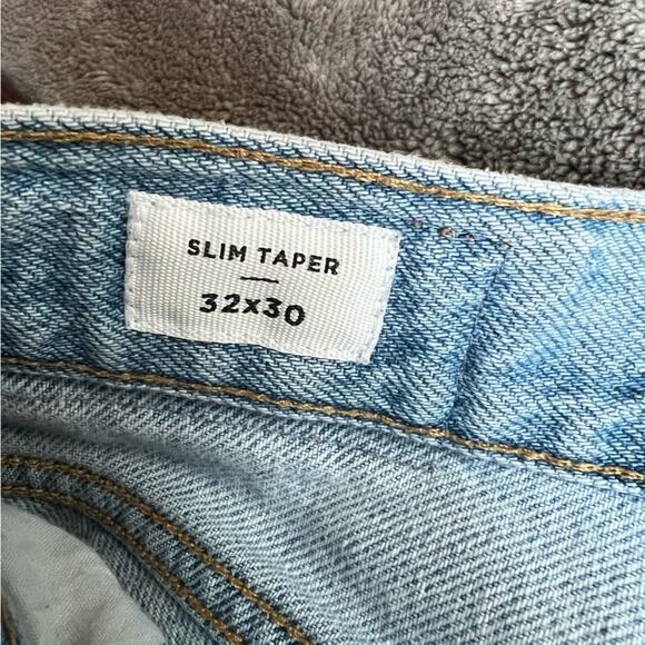 PacSun Jeans - Pacific Sunwear Sky Blue Slim Taper Fit  - 32x30 - Picture 6 of 7